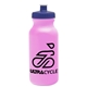 a awareness pink bottle & navy blue lid omni circular - 20 oz bike bottle
