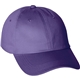 a bright purple (588) unisex apex chino twill ballcap