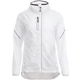 aerial view a white (125) womens signal packable jacket, image 1 of 2