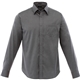 aerial view a grey storm (991) mens cromwell long sleeve button up shirt, image 1 of 7