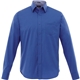 aerial view a new royal (561) mens cromwell long sleeve button up shirt, image 1 of 4