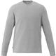 aerial view a heather grey (932) mens holt long sleeve tee, image 1 of 5