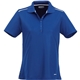 aerial view a metro blue/white (550) womens albula ss polo, image 1 of 6