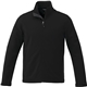 aerial view a black (995) mens tall maxson softshell jacket, image 1 of 2