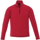 aerial view a team red (358) mens bowlen poly microfleece quarter zip, image 1 of 4