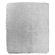 aerial view a grey 60 x 50 soft sublimated blanket, image 1 of 2