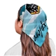 aerial view a group of the aurora bandana headband and neck wear full color sublimation domestic production 22 x 22, image 2 of 8