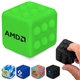 a group of silicone popper stress cube