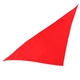 aerial view a red cotton lil doggy bandanna, image 1 of 2