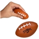 a group of football shape super squish stress ball sensory toy
