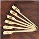a natural wood eco - friendly wood food picks