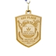 aerial view a wood wood medals 3 1/4 w x 3 1/4 h, image 1 of 2