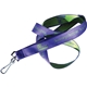 a group of woven lanyards 3/4 w x 36 l