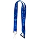 aerial view a group of dye sublimated lanyards 3/4 w x 36 l, image 2 of 2