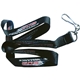 aerial view a group of silkscreened flat polyester lanyard 1 w x 36 l, image 2 of 4