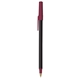 a black barrel & burgundy trim bic(r) prevaguard(r) round stic(r) pen