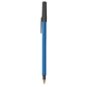 a blue barrel & black trim bic(r) prevaguard(r) round stic(r) pen