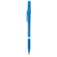 aerial view a blue barrel & blue trim bic(r) prevaguard(r) round stic(r) pen, image 1 of 2