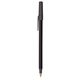 aerial view a black barrel & black trim bic(r) prevaguard(r) round stic(r) pen, image 2 of 2
