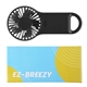aerial view a black e - z breezy mini travel fan, image 1 of 2