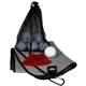 aerial view a group of maggy towel w / bridgestone treo golf balls, image 2 of 2