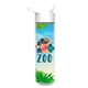 a white the chiller full color paper insert wrap - 16 oz insulated bottle with flip straw lid