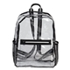 aerial view a clear soft tpu clear festival backpack, image 1 of 2