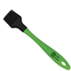 aerial view a cilantro green mini silicone basting brush, image 1 of 2