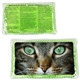 a green cat eyes large rectangle aqua pearls(tm) hot / cold pack