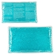 aerial view a aqua full - color aqua pearls(tm) hot / cold pack, image 1 of 2