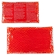 aerial view a red full - color aqua pearls(tm) hot / cold pack, image 1 of 2