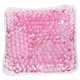 aerial view a pink full - color square aqua pearls(tm) hot / cold pack, image 1 of 2