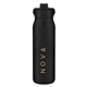 aerial view a obsidian black 34 oz larq swig top bottle - obsidian black, image 1 of 11