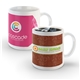a group of simplicolor 12 oz ceramic coffee mug