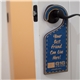 a group of wood door hangers - 1 sided