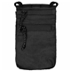 aerial view a black ultimate phone and sling bag combo, image 1 of 6