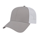 aerial view a gray/white value trucker cap, image 1 of 4