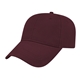 aerial view a maroon x - tra value unstructured cap, image 1 of 4