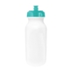 a white bottle & teal lid 20 oz value cycle bottle, full color digital