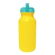 a yellow bottle & teal lid 20 oz value cycle bottle, full color digital