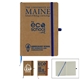 a group of tactile eco - inspired soft cover notepad jotter