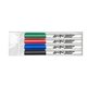 aerial view a group of fine point dry erase marker 4 pack - usa made, image 1 of 2