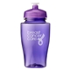 a translucent purple 16 oz rpet twister bottle
