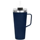 aerial view a navy blue the concord mug 30 oz, image 1 of 4