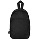 aerial view a black logan rpet sling bag, image 1 of 5