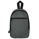aerial view a gray logan rpet sling bag, image 1 of 5