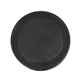 aerial view a black pad with black ring 10- watt charging pad, image 1 of 2