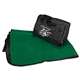 a green picnic stadium blanket