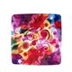 aerial view a white 6 x 6 smart cloth thin - microfiber cleaning cloth for mobile devices and eyewear, image 1 of 9
