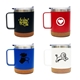 a group of 12 oz double wall tumbler with handle